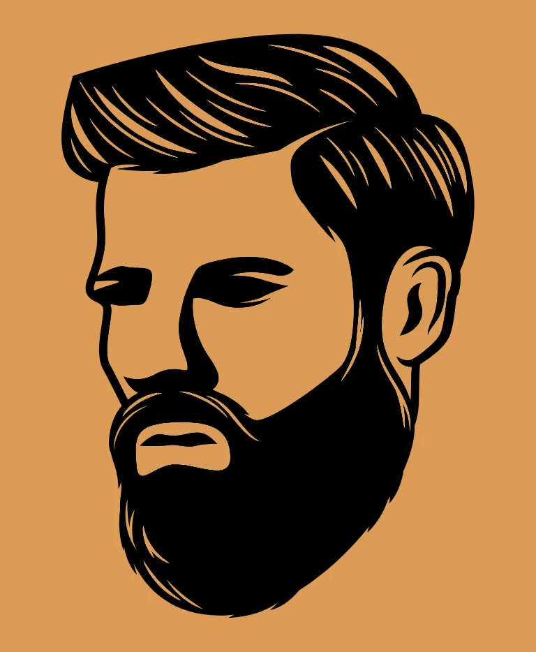 ikona mężczyzna z brodą